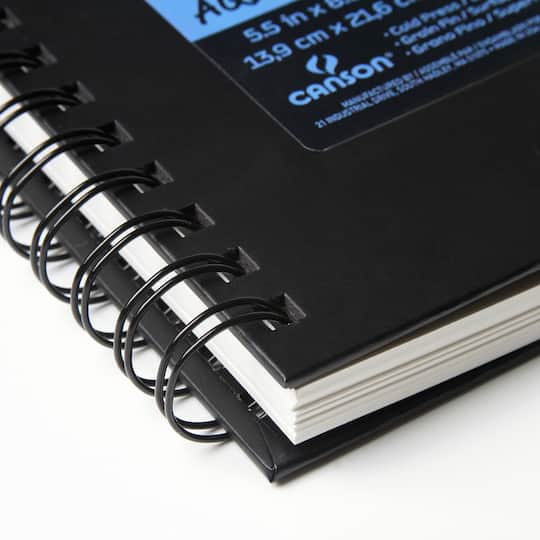 6 Pack: Canson® XL® Hardcover Watercolor Pad, 5.5" x 8.5"